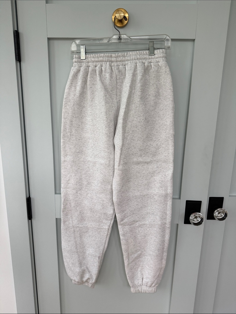 White Fox Vol. 3 Graphic Fleece Jogger Sweatpants Small NWOT Gray/Navy - Picture 5 of 6